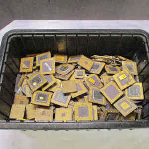 <b>Scrap</b> Metal Recovery CPU <b>Processor</b> Gold Plated Pins - Product Image 2
