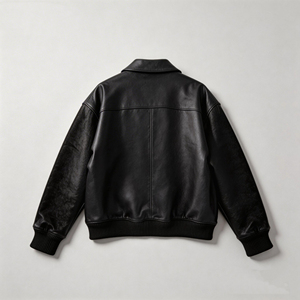 Veste en cuir PU pour femme sur mesure, style motard ajusté, fermeture éclair, vêtement d'extérieur décontracté, fabricant OEM ODM à marque privée - Product Image 2
