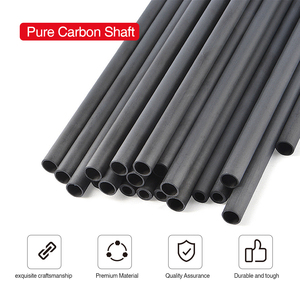 Nhà Máy Bán Buôn Tinh Khiết Sợi Carbon Mũi Tên Trục Với Id 3.2Mm 4.2Mm 5.2Mm 6.2Mm Cho Bắn Cung Săn Bắn & Mục Tiêu Thực Hành - Product Image 5