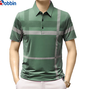 คอลเลคชั่นฤดูร้อนใหม่ เสื้อโปโลผู้ชายแฟชั่น เสื้อโปโลธุรกิจ ลายทาง แขนสั้น สวมใส่สบายๆ สำหรับเดินทาง พร้อมลวดลาย - Product Image 6
