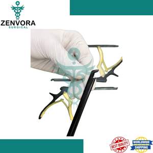 Pinza Kerrison manual de acero inoxidable alemán para neurocirugía y ortopedia, instrumento quirúrgico de 1mm/5mm con mordida ascendente/descendente ZENVORA - Product Image 3