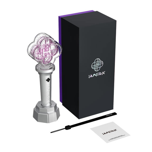 KPOP DEMON HUNTERS-HUNTRIX Official Anime Style Acrylic Light Stick Portable for Promotional Use