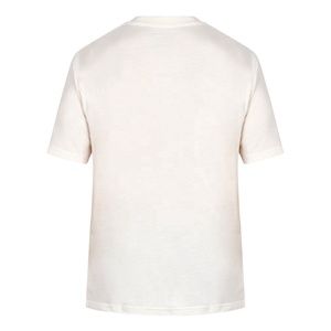 Camiseta de Hombre Personalizada con Logotipo Bordado, Tejida, 100% Algodón, con Patrón de Letras, Estilo Formal y Urbano, Suave, de Manga Corta y Corte Holgado - Product Image 2