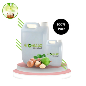 น้ำมันแมคคาเดเมียบริสุทธิ์ 100% สกัดเย็นจาก AROMAAZ INTERNATIONAL สำหรับบำรุงผิว ลดเลือนริ้วรอย ชุ่มชื้น และฟื้นฟูผิวตามธรรมชาติ - Product Image 1
