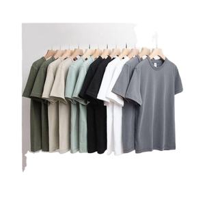 Camiseta de Manga Corta Ajustada para Hombre, Precio al por Mayor, Personalizada, Bordado 3D, Tejido de Poliéster/Algodón de Alta Calidad BD - Product Image 1