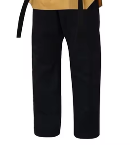 Uniforme de Karate Premium 100% Algodón para Adultos Unisex, Corte Regular, Duradero, Ligero, para Entrenamiento y Competencia, Incluye Cinturón Negro - Product Image 6