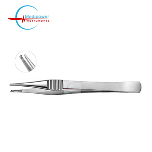 Professionelle Braithwaite-Sezierzange 15cm 1x2 Zähne Gezahnte Gerillte Backen Chirurgische Verbandspinzette Edelstahl - Product Image 6