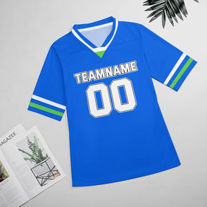 Camisetas de Rugby Sublimadas de Último Diseño en Color Sólido, Tallas Grandes, 100% Poliéster, Calidad Premium, Camisetas de Rugby Personalizadas, Servicio OEM - Product Image 2