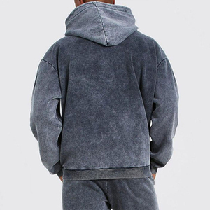 OEM/ODM Personnalisé – Débardeur à Capuche Homme Décontracté, Coupe Classique, Grammage Lourd, Anti-bactérien, Effet Délavé Acide, Idéal Été - Product Image 3
