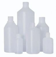 Bouteilles en plastique HDPE réutilisables en forme de cylindre avec pompe sans air et impression numérique pour aérosol d'essence