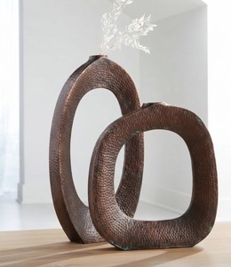 Vase à fleurs en métal de haute qualité, centre de table floral décoratif moderne pour la maison, l'hôtel, le restaurant, la décoration de mariage - Product Image 5