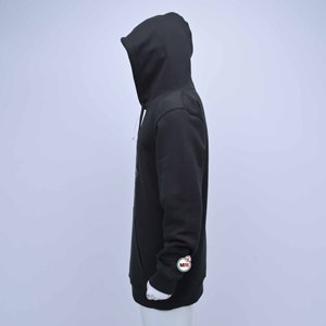 Sweat à capuche noir de haute qualité avec logo personnalisé disponible, imprimé graphique, en molleton de coton, chaud pour l'hiver, pour hommes - Product Image 5