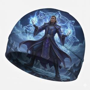 Gorro Deportivo de Punto para Correr y Ciclismo con Estampado por Sublimación, Diseño Personalizado, Impresión Digital Sublimada - Product Image 4