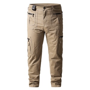 Pantalones de Algodón con Bolsillos para Hombre, Colección de Año Nuevo, Pantalones Tácticos, Pantalones de Senderismo, Pantalones de Caza, Pantalones de Trabajo con Múltiples Bolsillos - Product Image 1