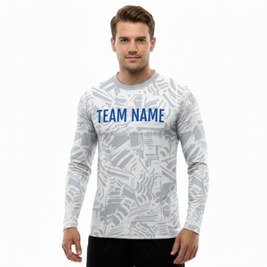 T-shirts à manches longues personnalisés durables, sublimation, commandes en gros personnalisées, vente en gros rapide en ligne - Product Image 3