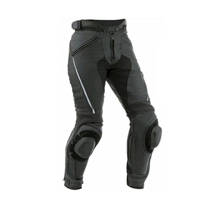 Pantalones de Motociclismo Unisex Negros con Amarillo Neón, Impresión por Transferencia de Calor, Transpirables, de Secado Rápido, Alta Calidad, 340g, para Todas las Estaciones - Product Image 4