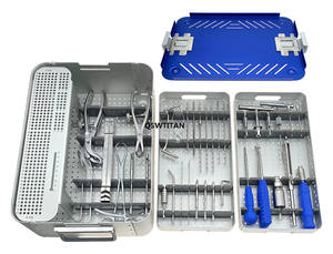 Kit d'instruments chirurgicaux pour plaques de blocage des membres supérieurs, en acier inoxydable de qualité chirurgicale, pour chirurgie osseuse manuelle, Surgiright - Product Image 6