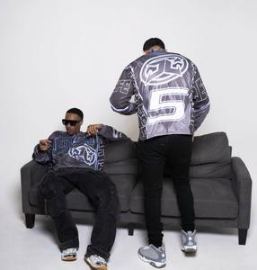 Sudadera Personalizada para Hombre, Sublimada, Talla Grande |   Ropa Urbana de Cuello Redondo 100% Algodón |   Ropa Transpirable de Invierno ODM - Product Image 4