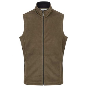 <b>Men's</b> Full Zip <b>Fleece</b> Vest Sleeveless Warm Winter Jacket Outerwear with Pocket for Outdoor Wear <b>Micro</b> <b>Fleece</b> Vest - Product Image 1