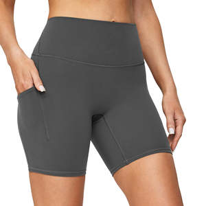 Shorts Deportivos para Mujer con Forro Incorporado, Cintura Alta, Tela de Secado Rápido, Costuras Planas que Evitan el Desgarro, Ideales para Alta Intensidad - Product Image 6