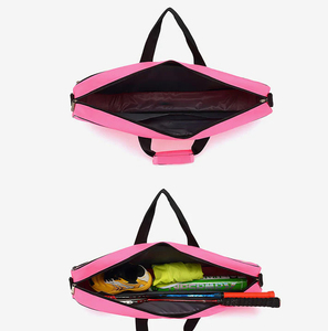 Canvas Racket Bag Large Capacity Waterproof Tennis Badminton Sports Bag Professional Durable Gym Travel Bag Portable 40-50L Men - Product Image 5