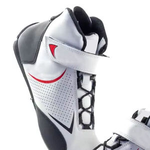 Bottes de course de karting légères à haute adhérence en cuir microfibre respirant de qualité supérieure pour sports motorisés OEM ODM Marque privée - Product Image 3