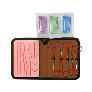 Skin Medical <b>Suture</b> Materials and Instruments Surgical <b>Suture</b> <b>Kit</b> Skin Operate Pad Surgical Medical Student Training <b>Kit</b> - Product Image 1