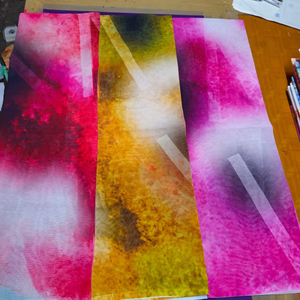 Tela de algodón moderna con estampado digital sudanés para vestido de novia, de alta calidad, para exportación al por mayor de ropa india. - Product Image 3