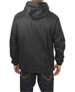 Chaqueta Cortavientos Anorak Impermeable Personalizada para Hombre con Cremallera en Contraste y Capucha, Ideal para Senderismo y Entrenamiento al Aire Libre - Product Image 6