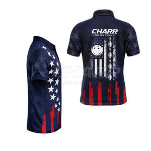 Maillot de bowling respirant de haute qualité et durable, taille plus, 100 % polyester, pour joueurs professionnels et occasionnels, sublimation - Product Image 6
