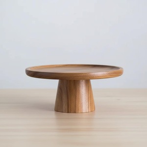 Support à gâteau réglable en bois, écologique et fait main, pour boulangeries et événements - Product Image 2
