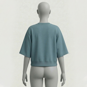 Camisetas de Algodón 100% para Mujer, Personalizadas al por Mayor, Económicas, Impresas, de Verano, Ecológicas, de Alta Calidad, Casuales, Transpirables y Ajustadas - Product Image 6