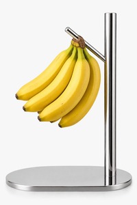 Support de rangement pour bananes en bambou robuste, design personnalisé, écologique, moderne, minimaliste, pour la cuisine, original - Product Image 2