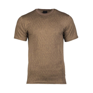 เสื้อยืดแขนสั้นลายพรางยุทธวิธียูนิเซ็กซ์ DELAWARE INDUSTRIES ผลิตจากโพลีเอสเตอร์ 100% ระบายอากาศได้ดี เหมาะสำหรับใส่ล่าสัตว์ในฤดูร้อน แบบมีลายพิมพ์ - Product Image 2