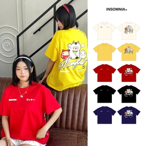 Camiseta Unisex de Cuello Redondo Oversize con Estampado Grande, de Secado Rápido, Tejido de Algodón, Impresión Personalizada, Estilo Urbano, Nueva, Hecha en Vietnam - Product Image 6