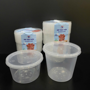 Tapa de Contenedor Moldeada por Inyección de PP de Grado Alimenticio, Hermética, a Prueba de Manipulaciones, Libre de BPA, Apta para Microondas, Lavavajillas y Congelador, Personalizable - Product Image 2