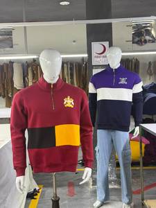 Nouvel Arrivage 2026 – Pull à Col Montant Zippé pour Homme, Sweat-shirt en Molleton 100% Coton Grammage Lourd, Col Montant, Tenue Décontractée, Hoodie pour Homme - Product Image 1