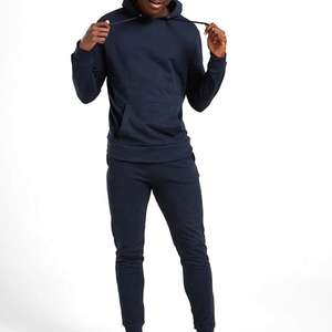 Conjunto Deportivo de Dos Piezas para Hombre, Sudadera con Capucha, Color Sólido, Manga Larga, Informal, de Invierno, Alta Calidad, Precio Razonable - Product Image 2