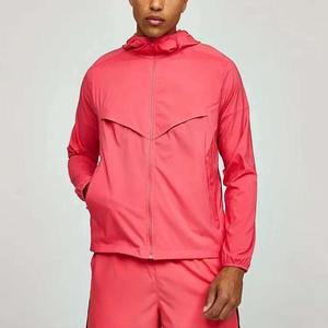 Conjunto Deportivo Casual de Dos Piezas para Hombre: Chaqueta Cortavientos de Nylon con Cremallera y Pantalones Cortos Jogger, Tallas Grandes - Product Image 2