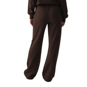 กางเกงวอร์มขายดีสำหรับผู้หญิง เอวสูง ขากว้าง สวมใส่สบาย ทรงหลวม กางเกงลำลอง รับทำโลโก้ ขายส่ง - Product Image 2