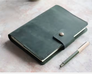 Premium Handmade Leather Notebook <b>Journal</b> – Vintage Style Refillable <b>Diary</b> for Travel, Office, and Gifting Heat Resistance - Product Image 3