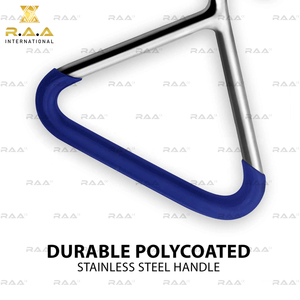 Sangle de traction en nylon et acier inoxydable de 30 pouces avec poignée à crochet et poignée en PVC bleu pour l'assistance au naissance des bovins, des chèvres et des moutons - Product Image 4
