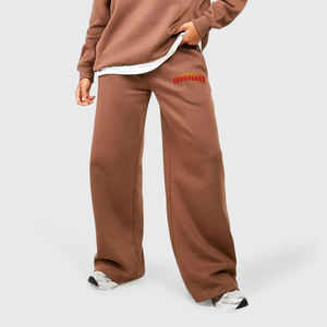 High Running Waist <b>Trousers</b> Drape Sweatpants Loose Straight Casual Pants Outdoor Wear Sports Sweatpants - Product Image 1