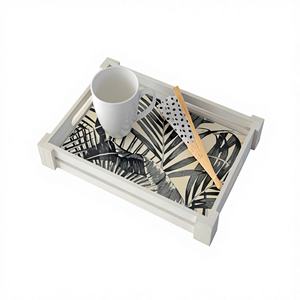 ถาดไม้ขายดีผลิตในอินเดียตกแต่งถาดไม้คุณภาพดีมากในราคาไม่แพงถาดเครื่องครัวพร้อมโลโก้ - Product Image 1