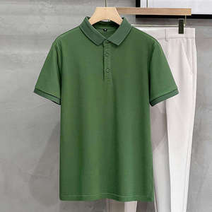 Camiseta Polo Sólida de Manga Corta, 100% Algodón Piqué, Alta Calidad, Precio Económico al por Mayor, Transpirable, Informal, con Logotipo Personalizado, Top de Moda Nuevo - Product Image 2