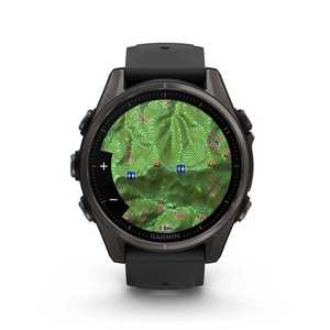 Montre intelligente GPS d'extérieur avancée Garmin fenix 8 AMOLED 43 mm Gris carbone - Product Image 2