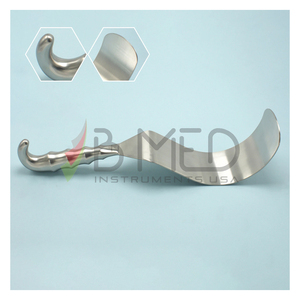 Instrumento de Cirugía Oftálmica 108, Retractor Deaver de Grado Quirúrgico OR, Mango Hueco de 2.5 x 12, para Cirugía Abdominal - Product Image 2