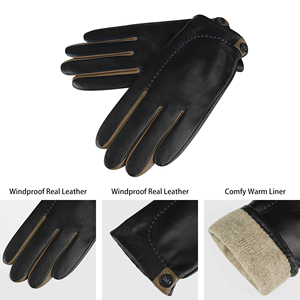 Gants de conduite en cuir véritable personnalisés pour hommes, gants de course vintage perforés, gants de conduite respirants sans doigts - Product Image 2
