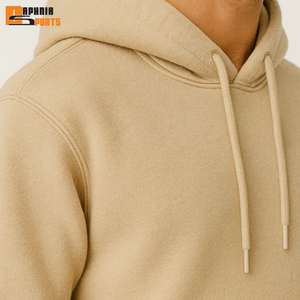 Ventes en gros de sweats à capuche d'hiver pour hommes en coton français 100% de qualité supérieure, coupe classique, logo personnalisé, streetwear, pull-over, design uni - Product Image 3