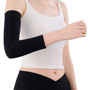 Manchon de compression sans couture pour sports d'hiver, bas de soutien lymphatique en Spandex élastique pour bras, idéal pour les soins quotidiens des femmes - Product Image 3